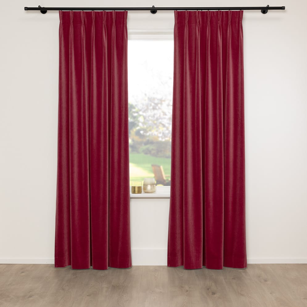 Vorhang Rosarot
