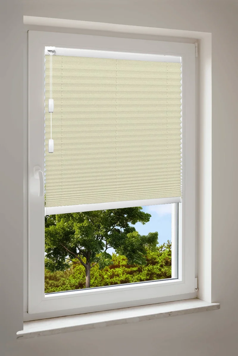 Plissee Cosiflor® F1 gelbe Stoffe