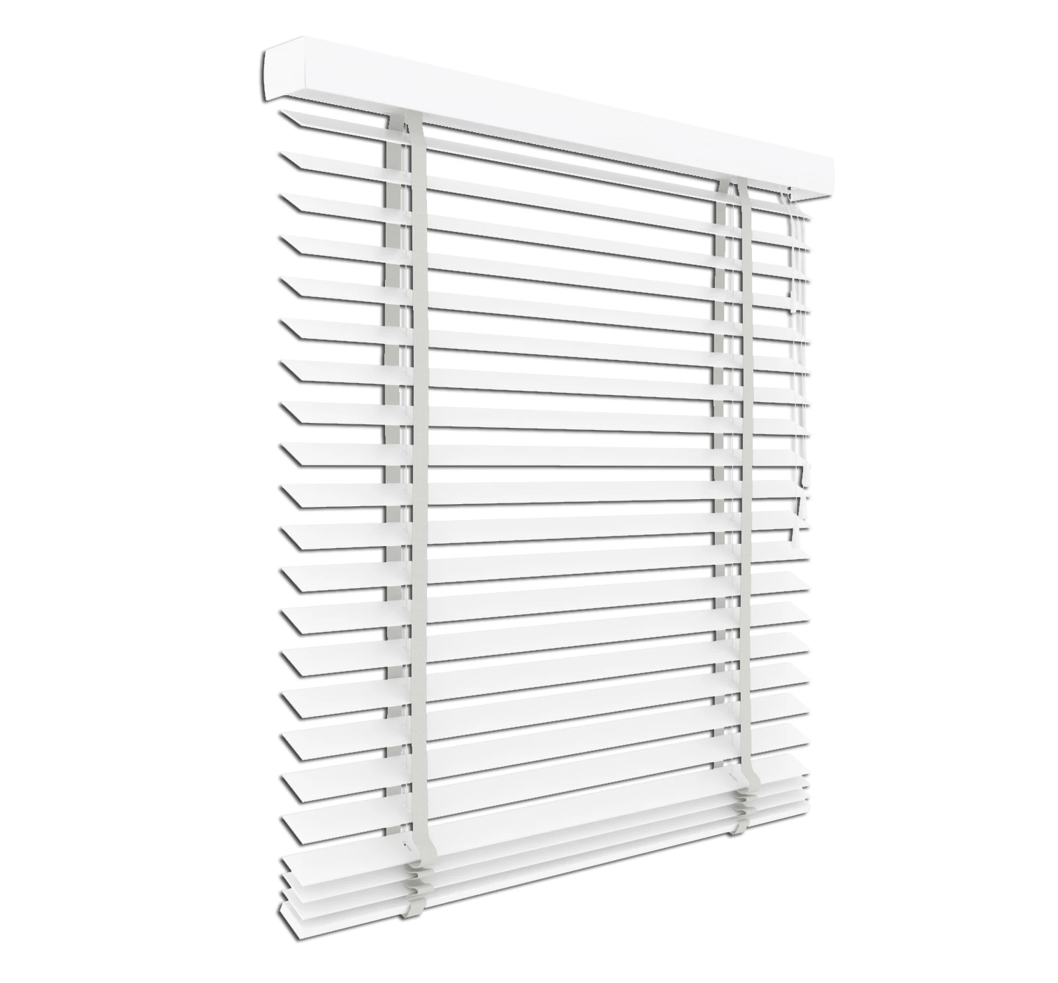 Holzjalousie Weiß | 50mm Lamelle