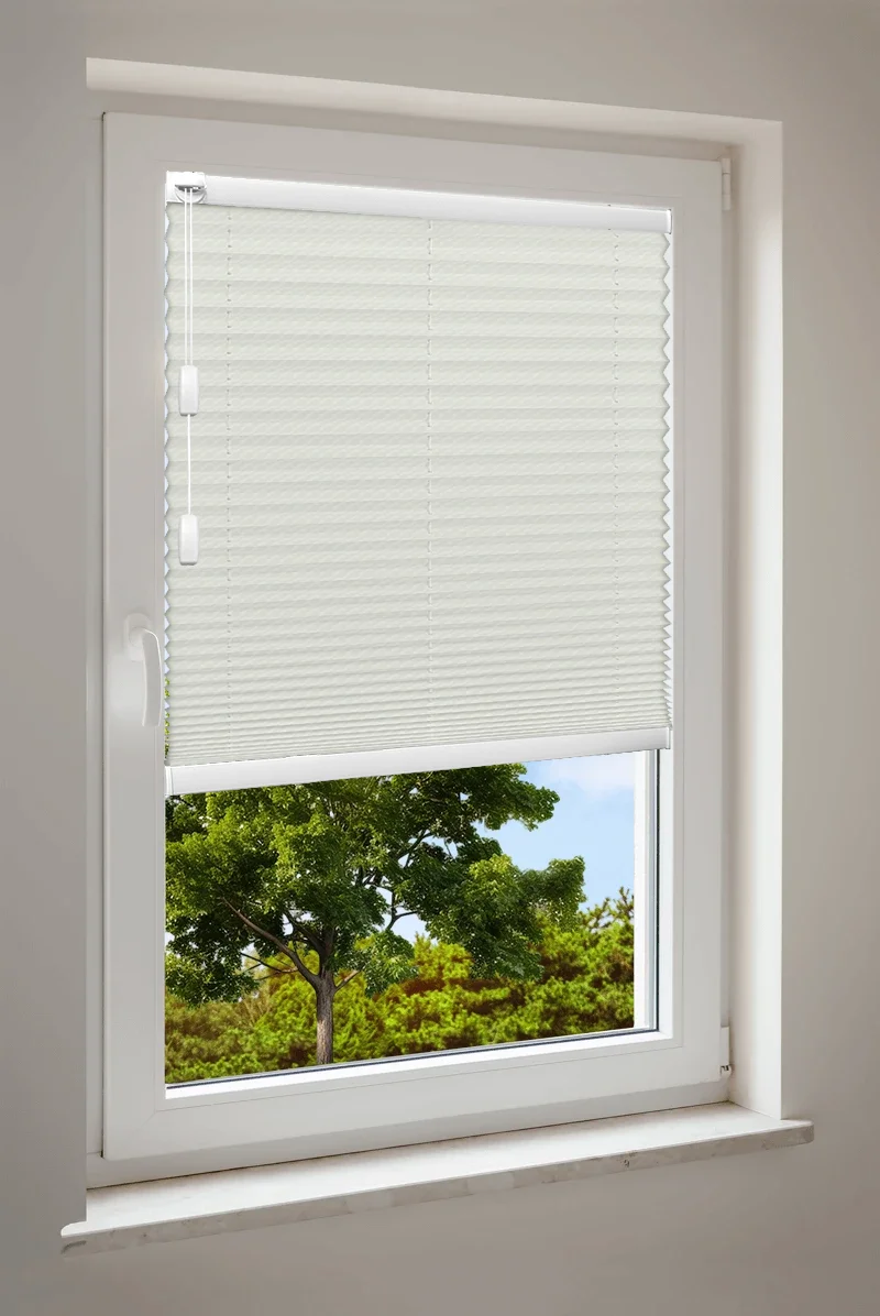 Plissee Cosiflor® F1 creme Stoffe