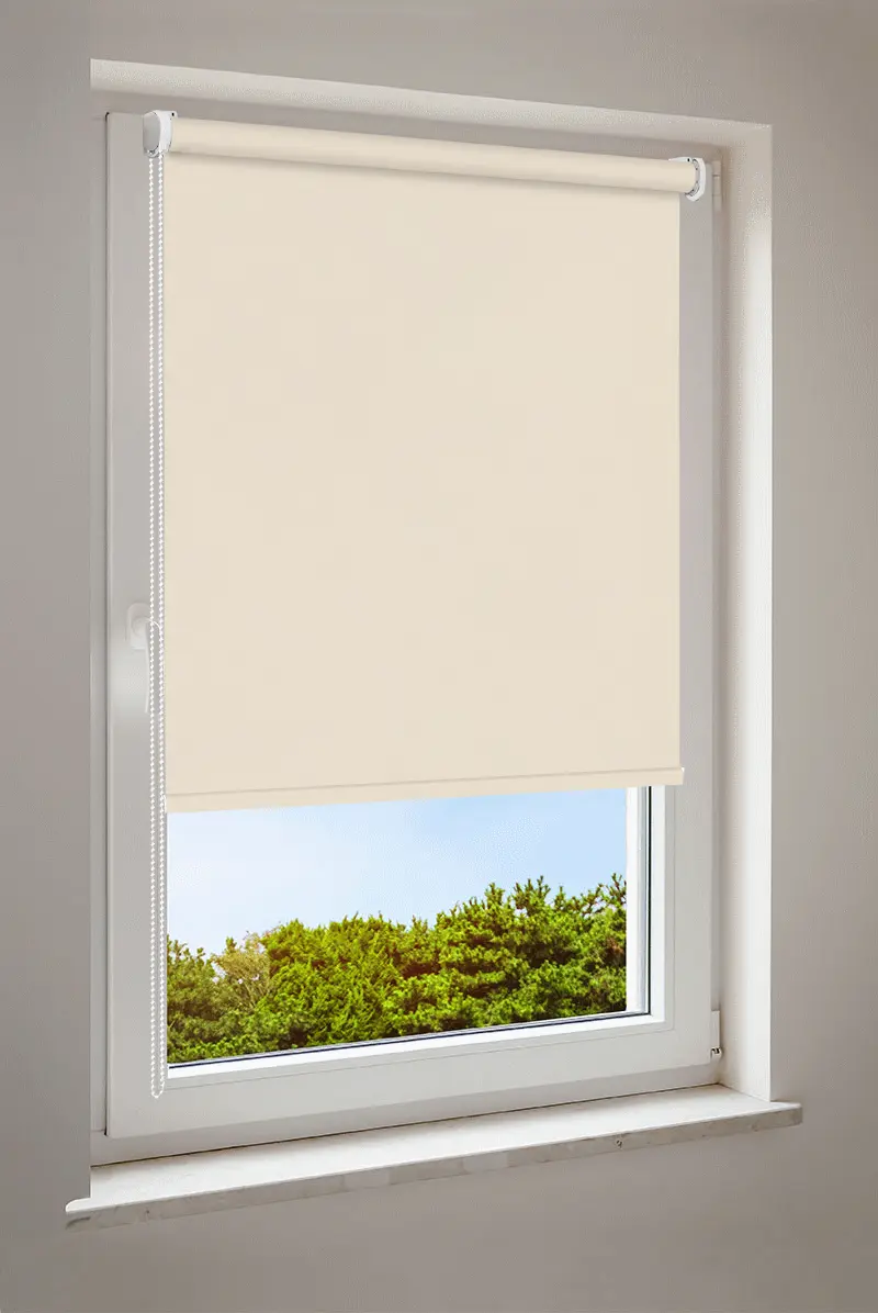 Rollo  Softbeige | halbtransparent