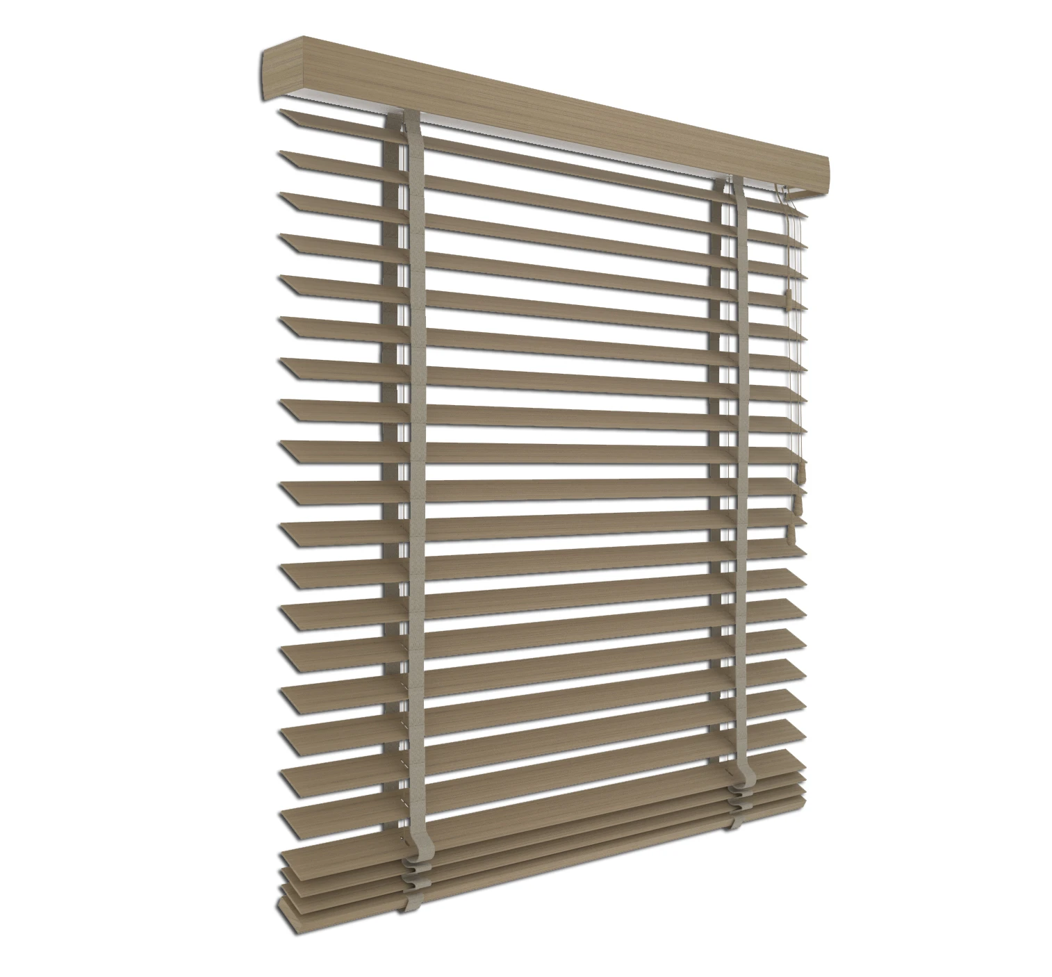 Holzjalousie Tanne | 50 mm Lamelle