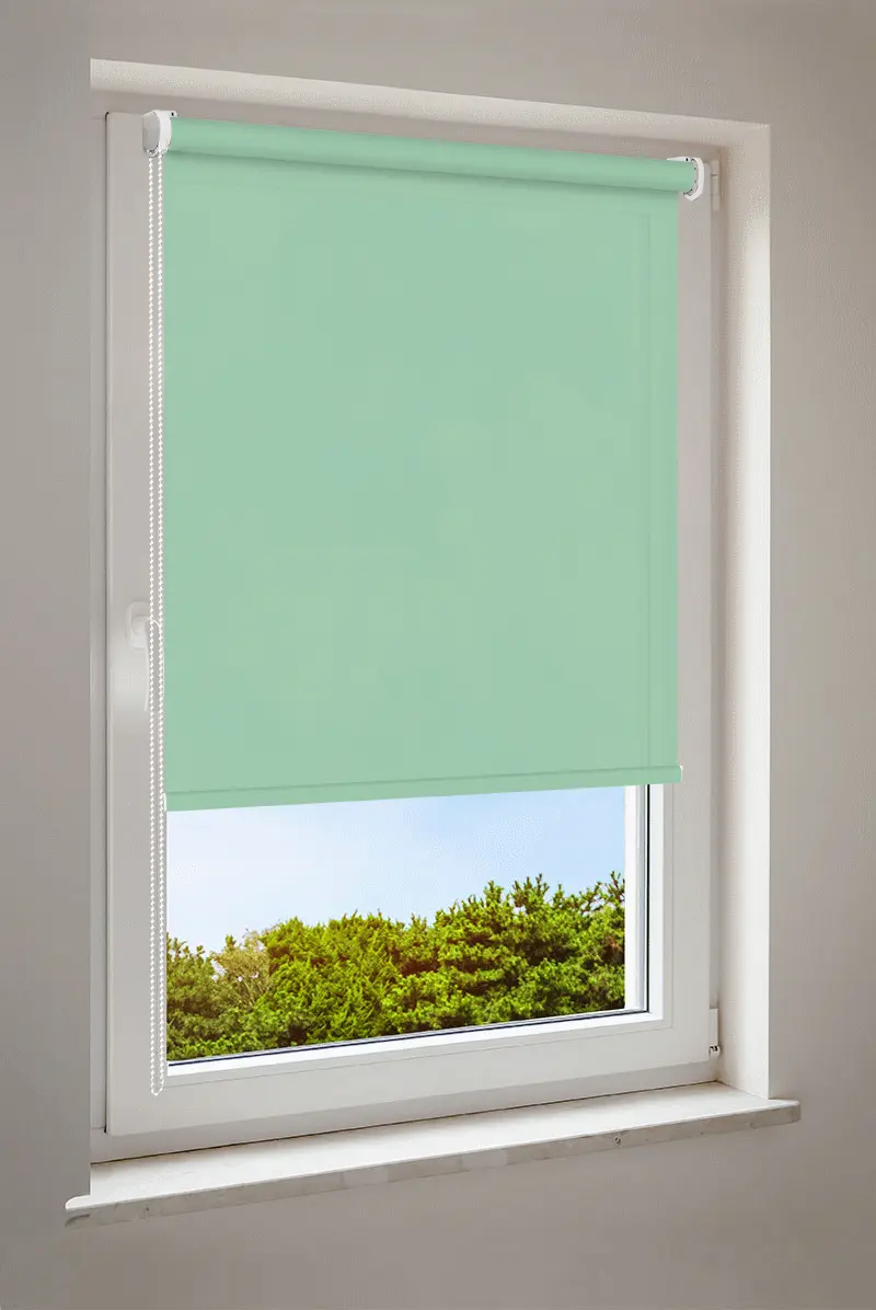 Rollo Minzgrün | halbtransparent