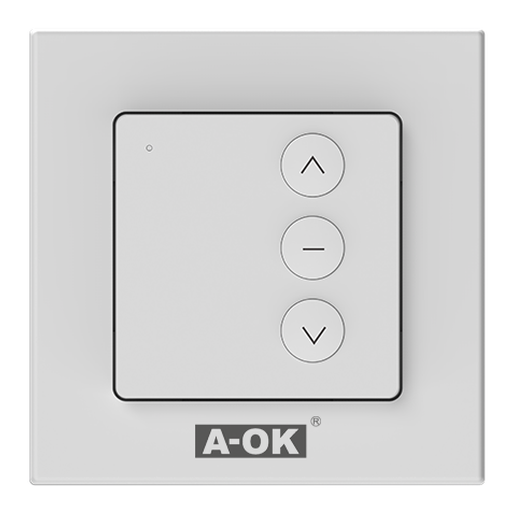 A-OK AC159-01 – 1-Kanal-Wandsender, weiß