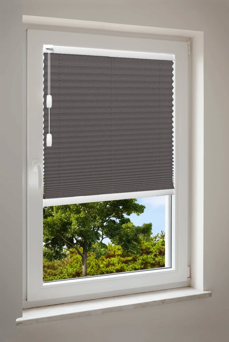 Plissee Cosiflor® F1 braune Stoffe