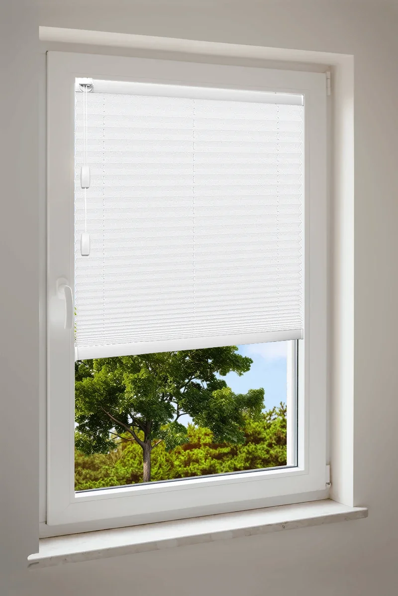 Plissee Cosiflor® F1 weiße Stoffe