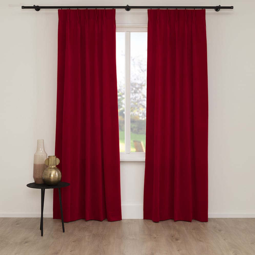 Vorhang Rot