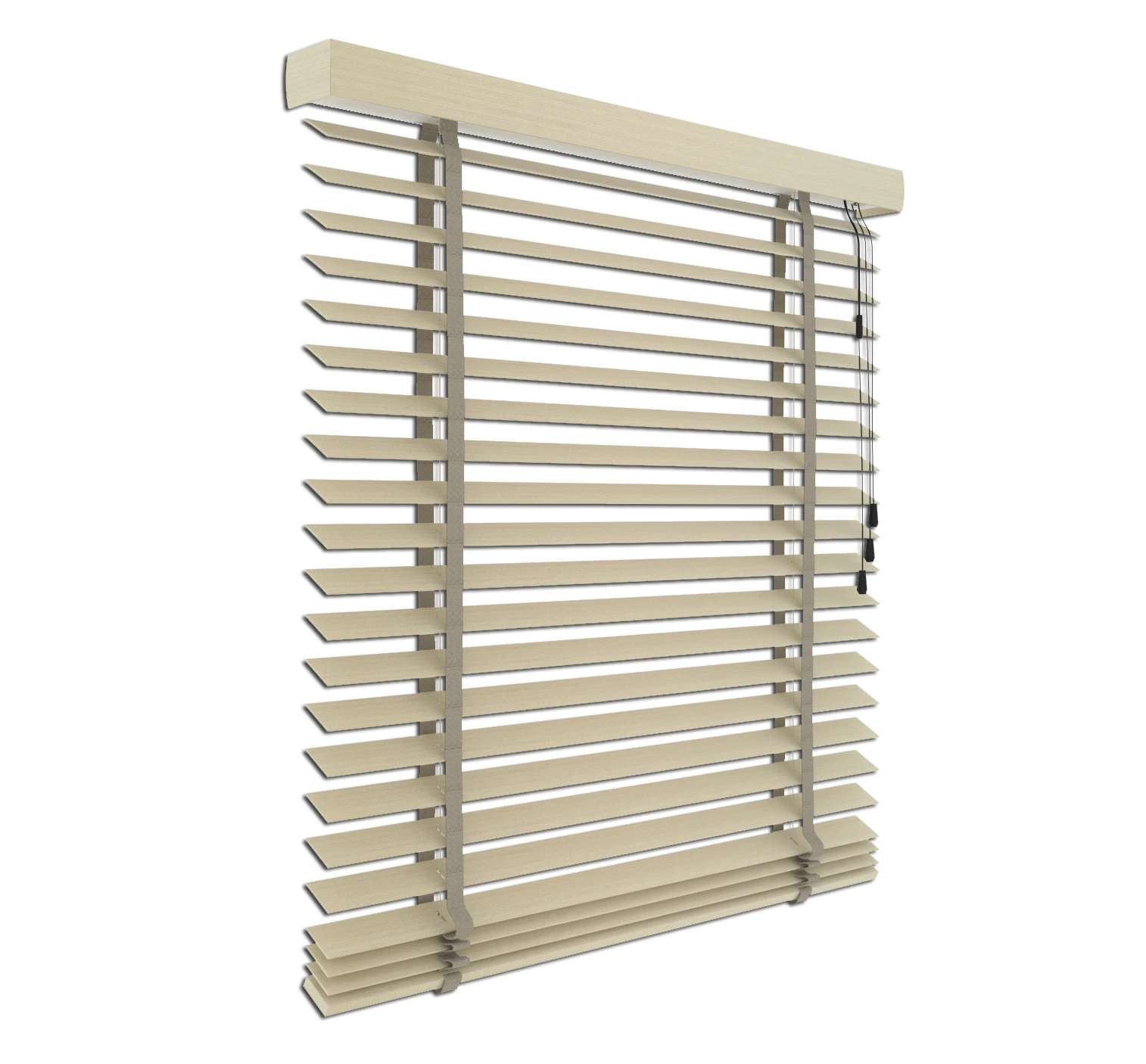 Holzjalousie Ahorn | 50 mm Lamelle