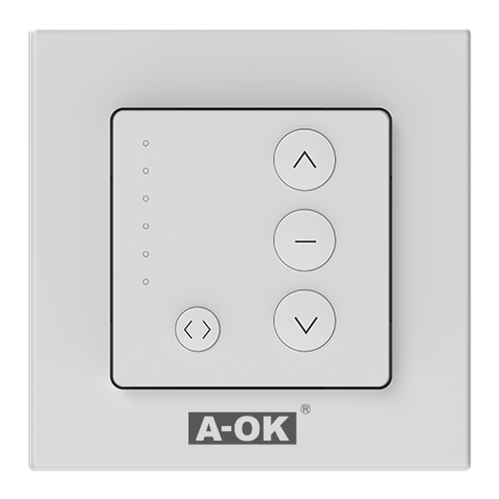 A-OK AC159-06 – 6-Kanal-Wandsender, weiß